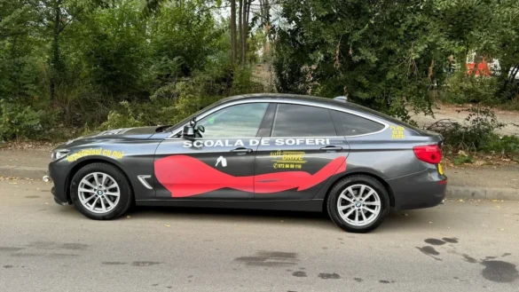 BMW nou pentru cursanți categoria B la școala auto SoftDrive București